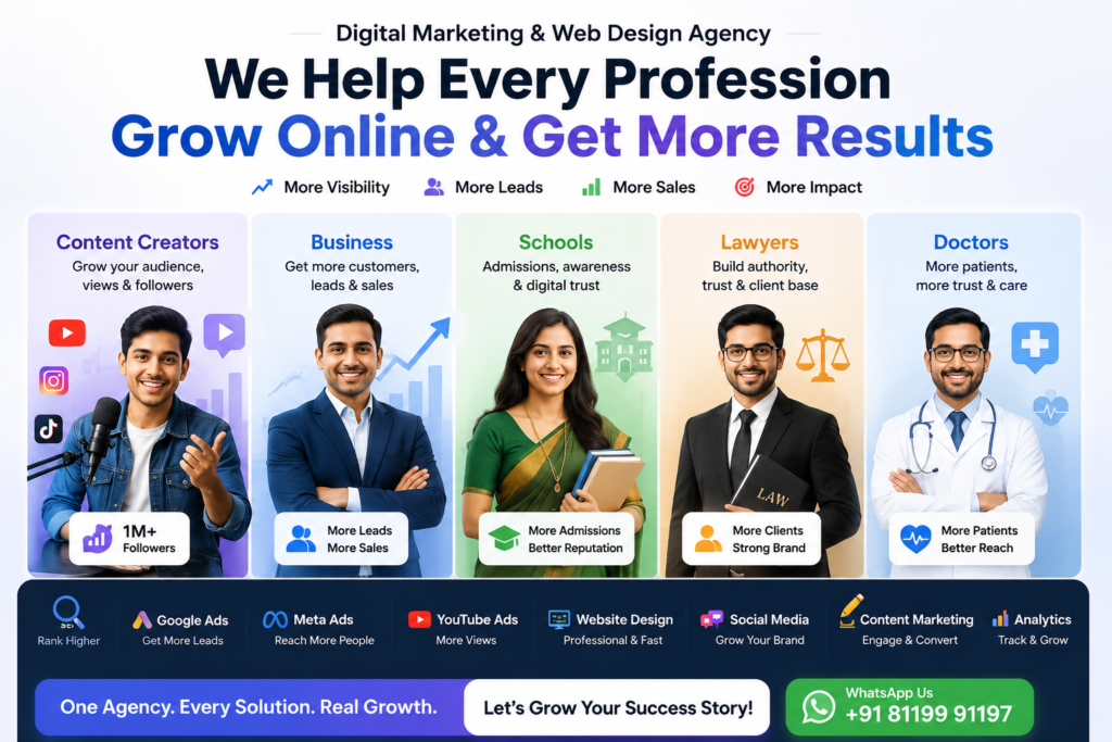 Ad Campaign digital marketing and web design agency