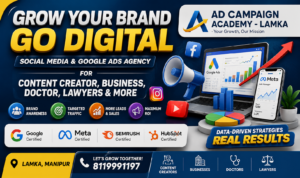 AD CAMPAIGN digital marketing agency offering Google Ads Meta Ads SEO and web design