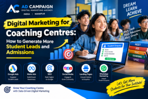Digital Marketing for Coaching Centres: How to Generate More Student Leads and Admissions