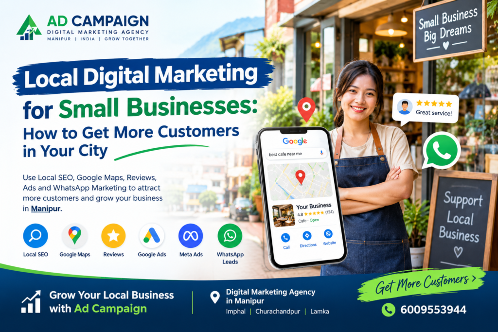 Local digital marketing for small businesses in Manipur